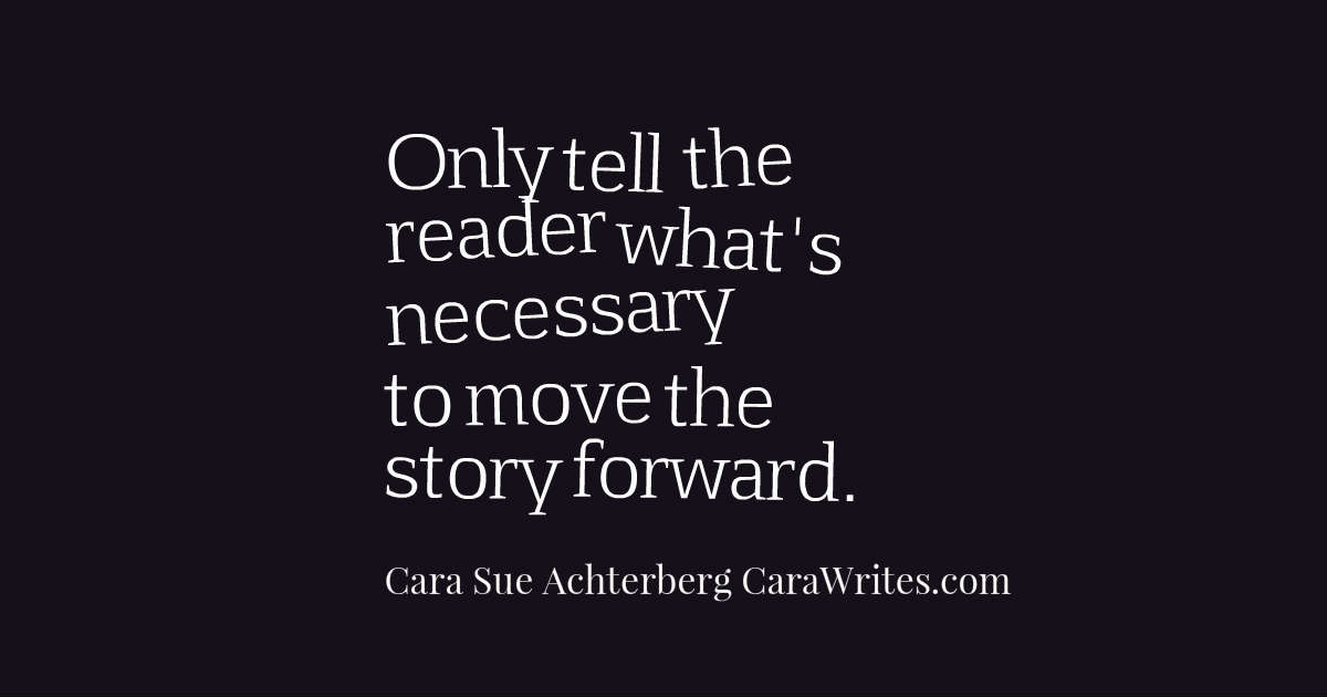 You Really Don’t Need to Tell&nbsp;Them